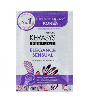 Шампунь для тонкого та ослабленого волосся Elegance & Sensual Perfumed Shampoo (пробник) KeraSys, 8 мл