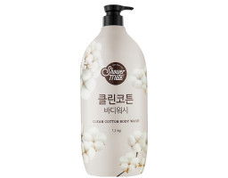 Гель для душа "Нежность хлопка" Shower Mate Clean Cotton Body Wash KeraSys, 1200 мл