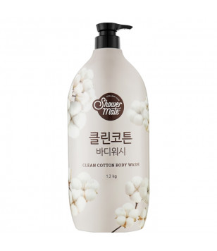 Гель для душу "Ніжність бавовни" Shower Mate Clean Cotton Body Wash KeraSys, 1200 мл