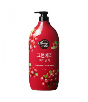 Гель для душа "Клюква" Shower Mate Cranberry Body Wash KeraSys, 1200 мл