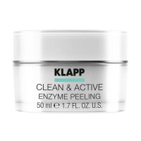 Ензимна маска-пілінг для обличчя Clean & Active Enzyme Peeling KLAPP, 50 мл