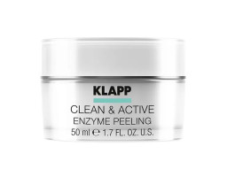 Ензимна маска-пілінг для обличчя Clean & Active Enzyme Peeling KLAPP, 50 мл