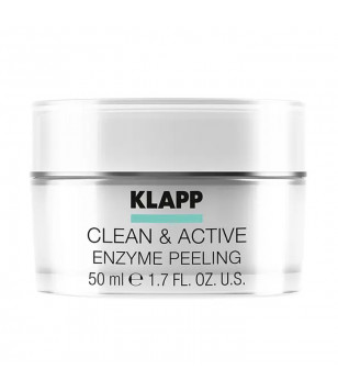 Ензимна маска-пілінг для обличчя Clean & Active Enzyme Peeling KLAPP, 50 мл
