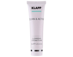 Базова очисна крем-пінка Clean & Active Cleansing Cream Foam KLAPP, 30 мл