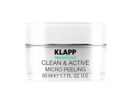 Мікропілінг для обличчя Clean & Active Micro Peeling KLAPP, 50 мл