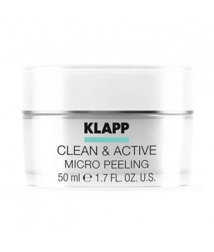 Мікропілінг для обличчя Clean & Active Micro Peeling KLAPP, 50 мл