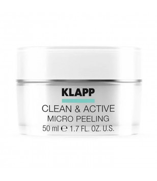 Микропилинг для лица Clean & Active Micro Peeling KLAPP, 50 мл