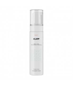 Очищающая пенка тройного действия Multi Level Performance Purify Cleansing Foam KLAPP, 200 мл