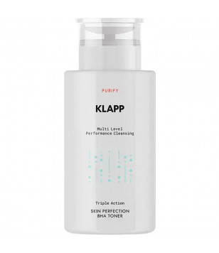 Тонік із BHA для жирної та комбінованої шкіри Multi Level Performance Purify Skin Perfection BHA Toner KLAPP,