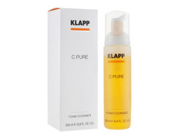 Очищающая пенка с витамином С Pure Foam Cleanser KLAPP, 200 мл