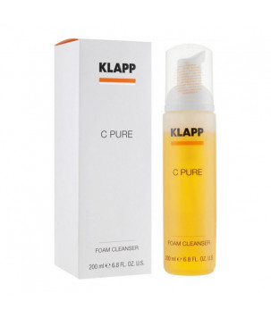Очищувальна пінка з вітаміном С Pure Foam Cleanser KLAPP, 200 мл