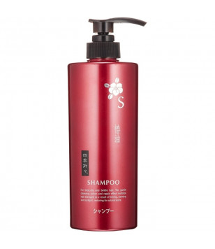 Регенеруючий шампунь для волосся Tsubaki Red Camellia Oil Shampoo Kumano Cosmetics, 600 мл