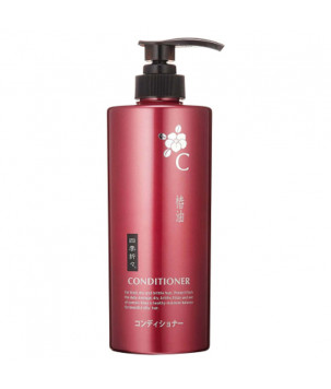 Регенеруючий кондиціонер для волосся Tsubaki Red Camellia Oil Conditioner Kumano Cosmetics, 600 мл