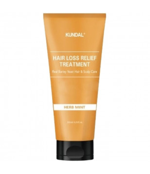 Маска с пивными дрожжами Real Beer Yeast Hair & Scalp Care Hair Loss Relief Treatment KUNDAL