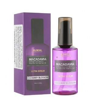 Сироватка для волосся "Квіти вишні" Macadamia Cherry Blossom Ultra Serum KUNDAL, 100 мл