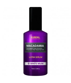 Сироватка для волосся "Білий мускус" Macadamia White Musk Ultra Serum KUNDAL, 100 мл