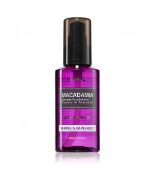 Сироватка для волосся з ароматом рожевого грейпфрута Macadamia Ultra Hair Serum Pink Grapefruit Kundal, 100 мл