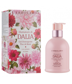 Гель очищуючий для обличчя та тіла "Жоржина" L'Erbolario, 280 мл