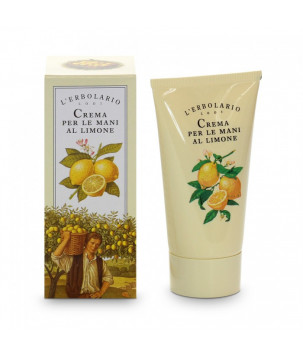 Крем для рук лимонний L'Erbolario, 75 мл