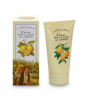 Крем для рук лимонный L'Erbolario, 75 мл
