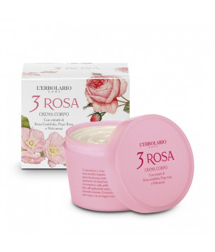 Крем для тіла "Три троянди" L'Erbolario, 200 мл