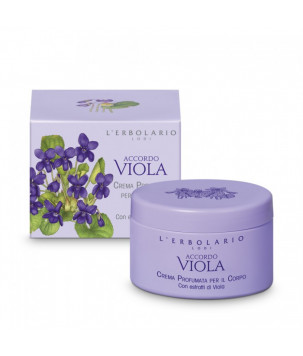 Крем для тіла "Фіалка" L'Erbolario, 200 мл