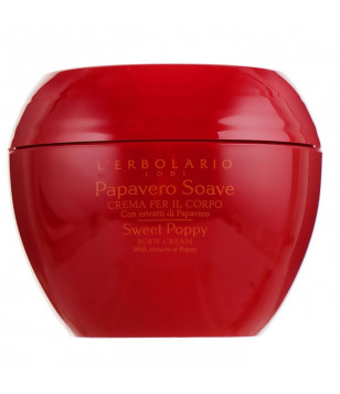 Крем для тіла парфумований "Солодкий мак" L'Erbolario, 200 мл