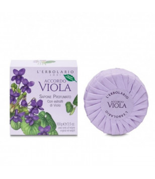 Мило ароматизоване "Фіалка" L'Erbolario, 100 г