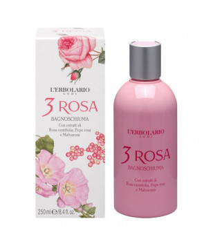 Піна для ванн "Три троянди" L'Erbolario, 250 мл