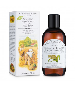 Шампунь на основі проса та сої L'Erbolario, 200 мл
