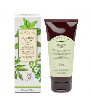 Шампунь-скраб для волос против перхоти L'Erbolario