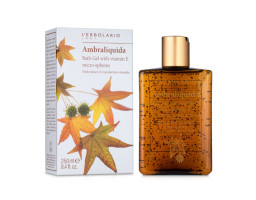 Гель для душу на основі легкої амбри з вітаміном Е L'Erbolario, 250 мл