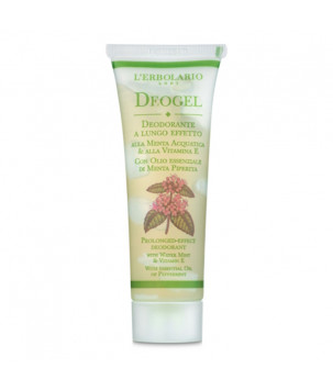 Дезодоруючий гель з водяною м'ятою і вітаміном Е L'Erbolario, 50 мл