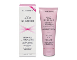 Зволожувальний крем для рук, з гіалуроновою кислотою L'Erbolario, 75 мл