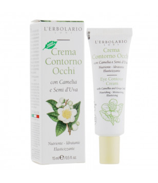 Крем для повік з камеліями L'Erbolario, 15 мл