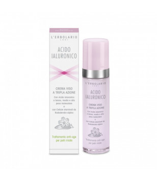 Крем с гиалуроновой кислотой для комбинированной кожи лица L'Erbolario, 50 мл