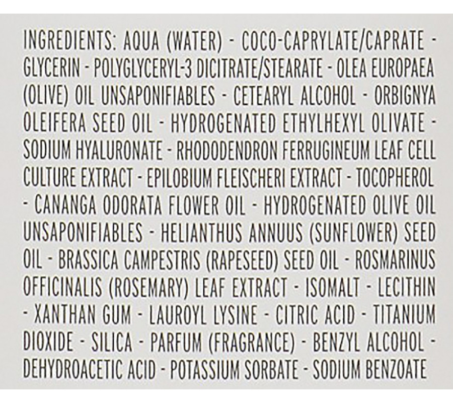 Крем з гіалуроновою кислотою для нормальної і сухої шкіри обличчя L'Erbolario, 50 мл