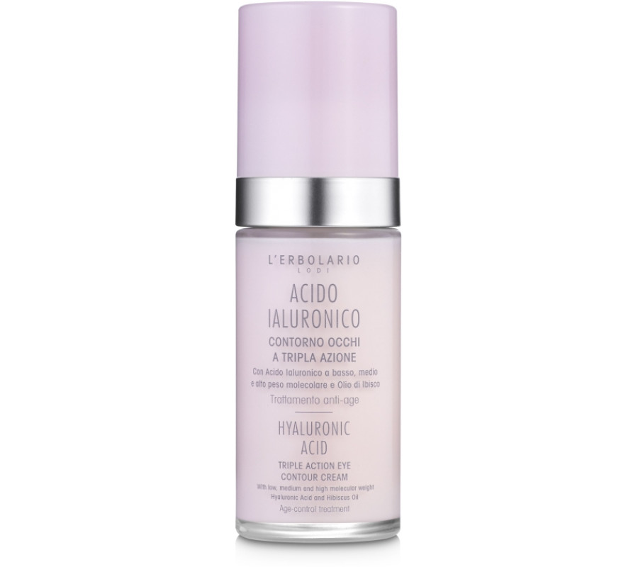 Крем з гіалуроновою кислотою для шкіри навколо очей L'Erbolario, 30 мл
