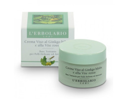 Крем з гінгко білоба і чорним виноградом L'Erbolario, 50 мл