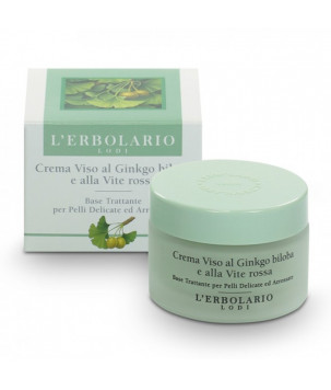 Крем з гінгко білоба і чорним виноградом L'Erbolario, 50 мл