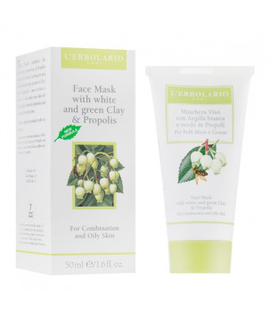 Маска з глиною і прополісом L'Erbolario, 50 мл