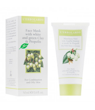 Маска з глиною і прополісом L'Erbolario, 50 мл