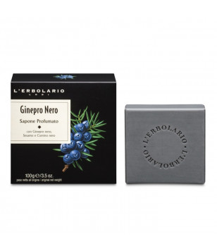 Мило ароматизоване "Чорний ялівець" L'Erbolario, 100 г