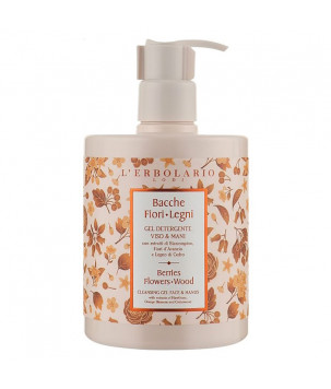 Очищувальний гель для обличчя й рук "Сади Ломбардії" L'Erbolario, 500 мл