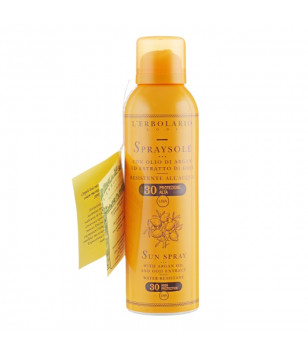 Спрей для засмаги з арганієвою олією та екстрактом годжі L'Erbolario, 150 мл