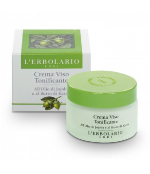 Тонизирующий крем с маслом ши и жожоба L'Erbolario, 50 мл