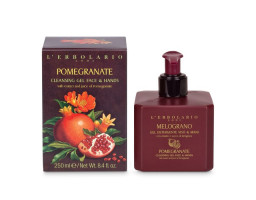 Гель очищуючий для обличчя та тіла "Гранат" L'Erbolario, 250 мл