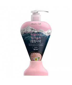Зубна паста із рожевою гімалайською сіллю квіткова м'ята Perioe Pumping Himalaya Pink Salt Floral Mint LG, 285
