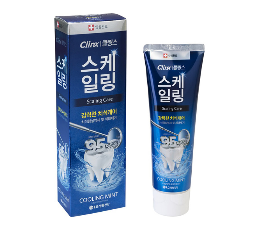 Perioe Clinx Cooling Mint LG — зубна паста проти зубного каменю, 120 г