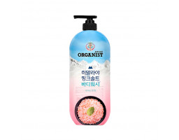 Organist Himalaya Pink Salt Body Wash — гель для душу з гімалайською рожевою сіллю та освіжаючим м’ятним ароматом